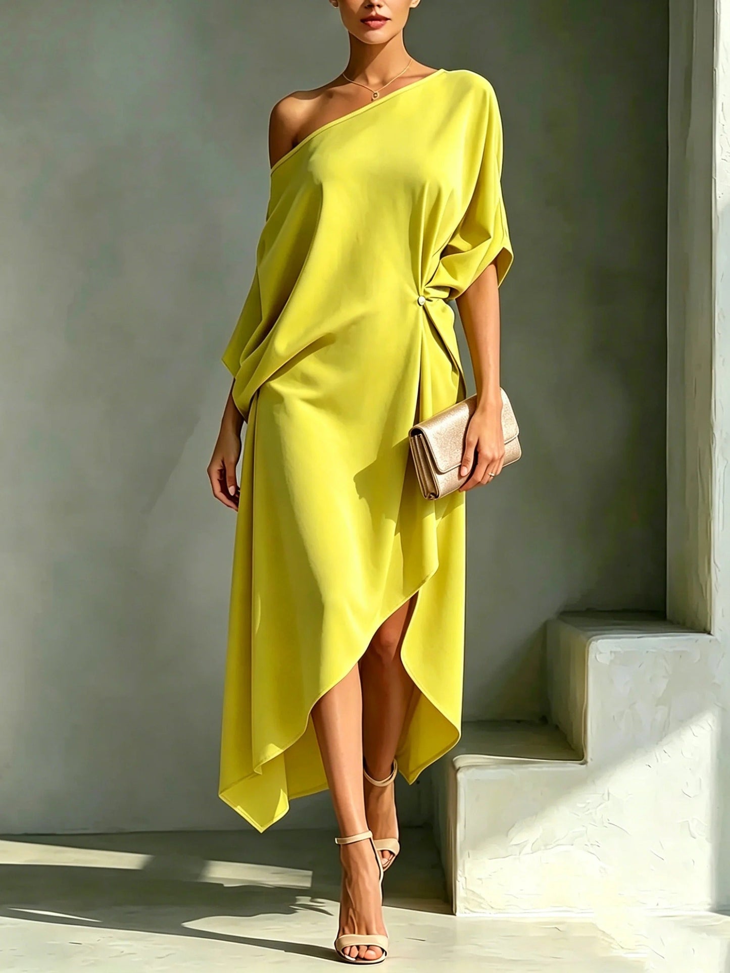 Camila – Asymmetric Elegant Dress
