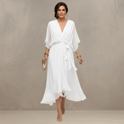Marta – Flowing Chiffon Maxi Dress