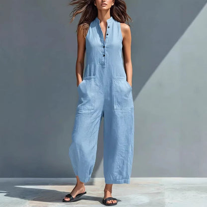 Antaradus - Leona Sleeveless Dungarees