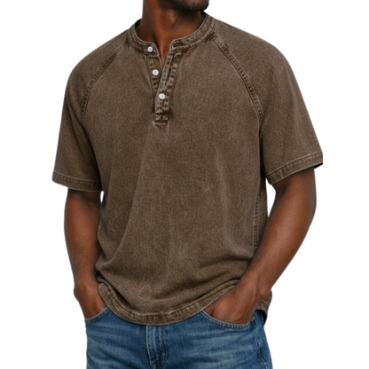 Cazel – Nautical Henley Shirt