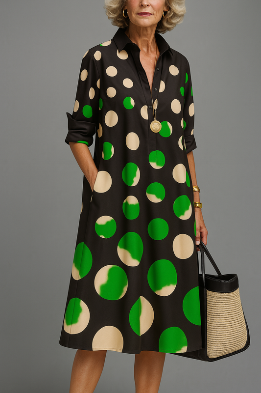 Naomi – Sleek Fluid Midi Dress