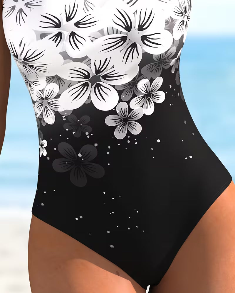 Nova – Floral Print One-Piece Swimsuit