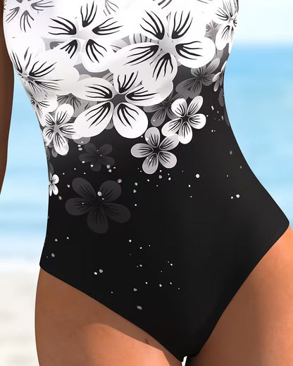 Nova – Floral Print One-Piece Swimsuit