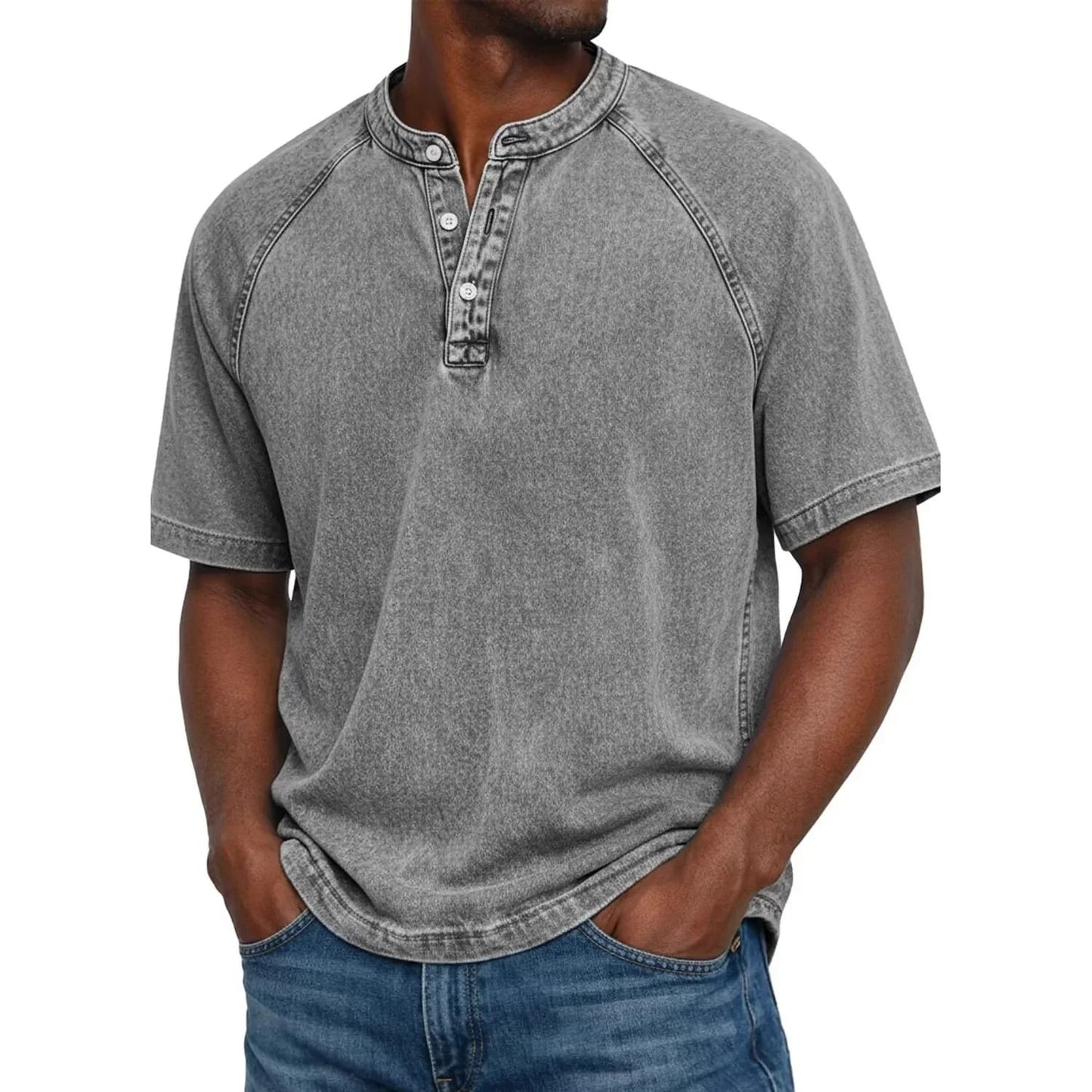 Cazel – Nautical Henley Shirt